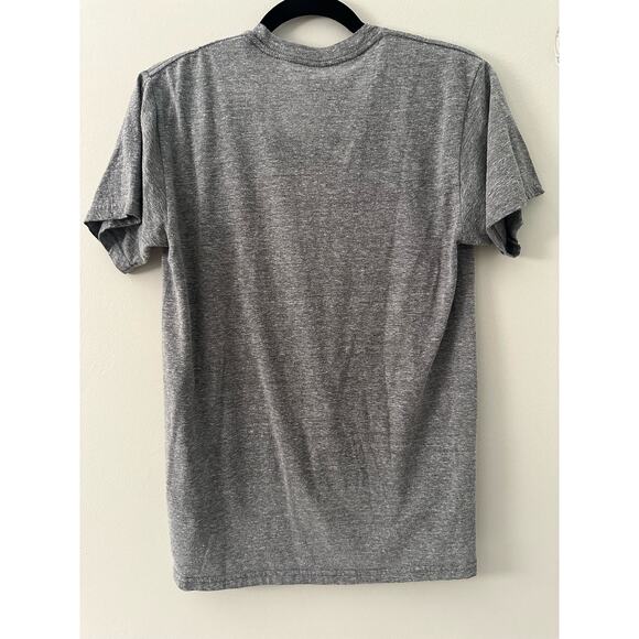 Marvel Graphic Tee Shield Small T-Shirt Logo Licensed Soft Gray Unisex Men Women - Picture 4 of 4